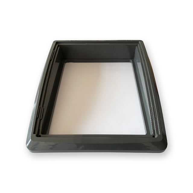 Glass Lids with Frame for Ice Cream Freezer