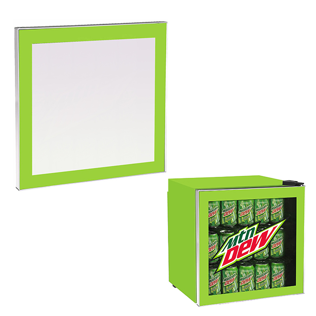 Glass Door with Customized Color for Mini Beer Cooler