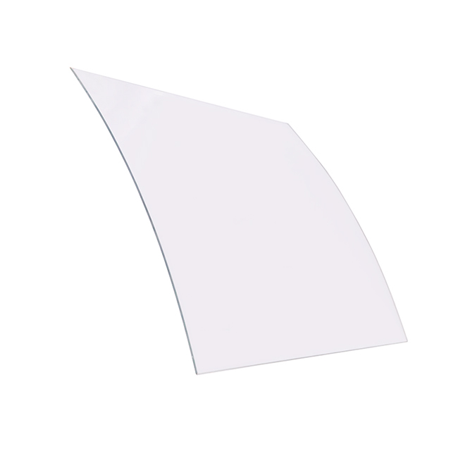 4mm Curved Low-e Tempered Glass for Commercial Refrigeration